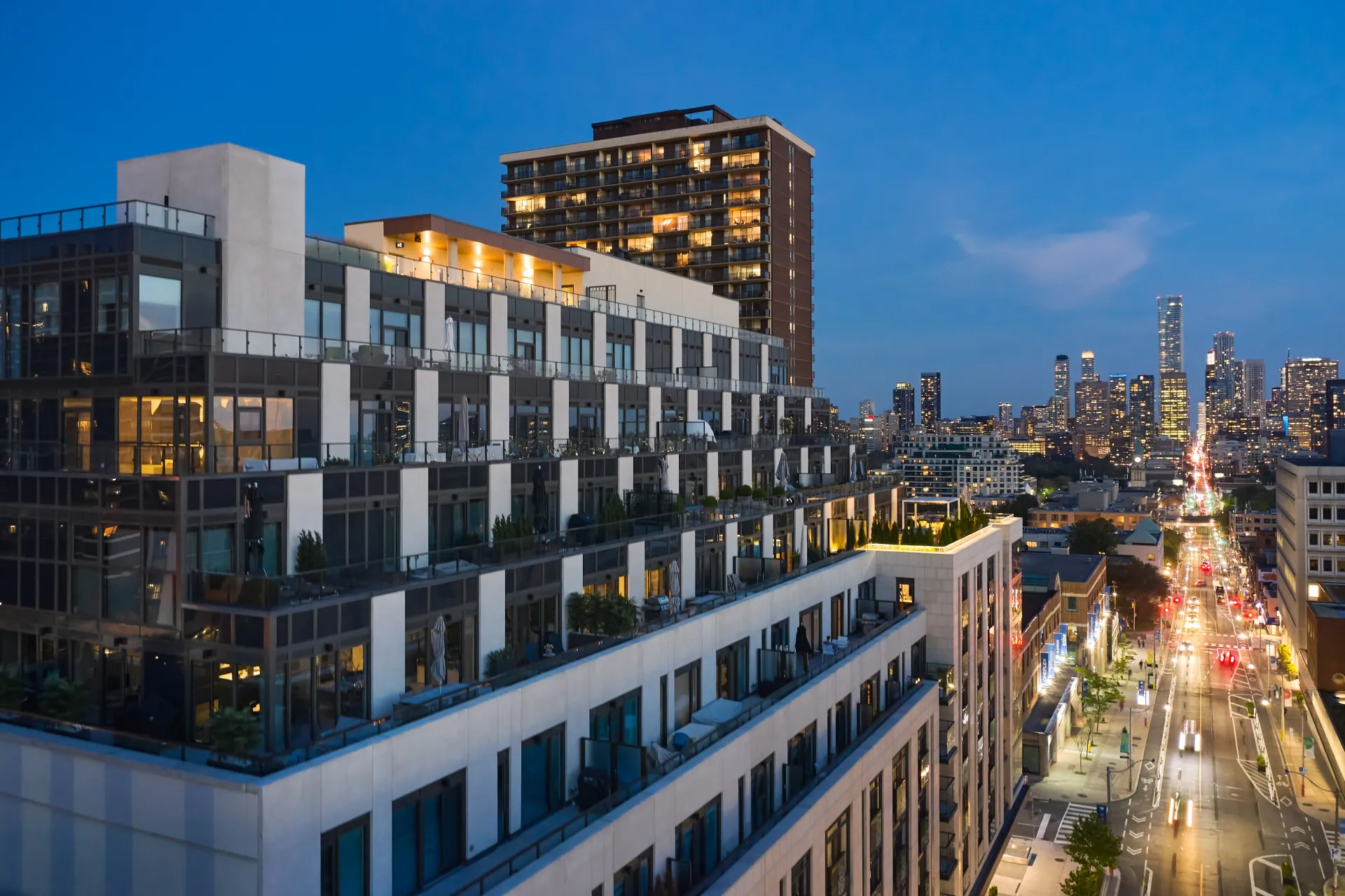 The Jack boutique condo building at 1331 Yonge Street near Yonge and St. Clair, Midtown Toronto
